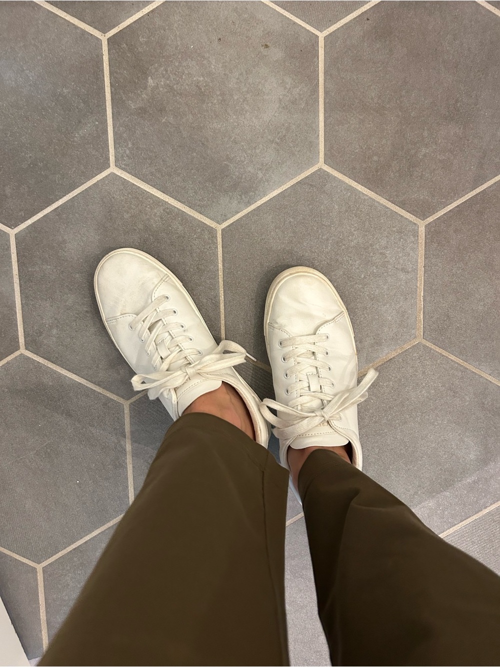 Classic Women's White Low-Top Sneakers